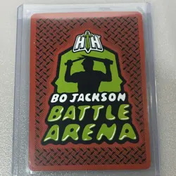 Bo Jackson Battle Arena Showtime 3 First Edition Steel Card 2024 Standard - Image 2