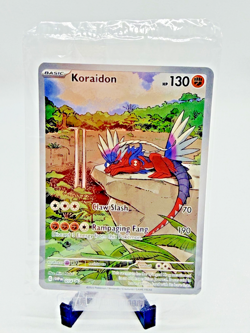 Koraidon SVP 014 Scarlet & Violet Promo Card Holo - Sealed Near Mint - Image 1