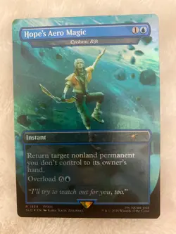 Hope's Aero Magic - Cyclonic Rift (Rainbow Foil) Secret Lair Drop Foil - Image 1