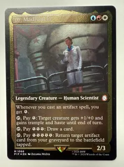 Foil Dr. Madison Li (Thick Stock Display) [Universes Beyond: Fallout] MTG - Image 1