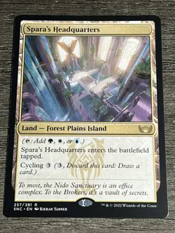 Spara's Headquarters 257/281 MTG SNC Regular NM English Triome Land - Image 1