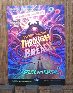 MTG🌊🔥 Through the Breach ( FOIL Showcase ) Innistrad Remastered NM❤💕😍 - Image 1