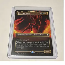 Wizards of the Coast MTG Fire Lord Azula Rare Avatar L.A. 0334 Blue/Red/Black - Image 1