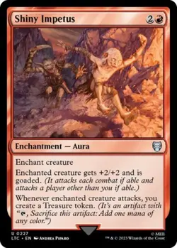 Shiny Impetus - Near Mint MTG - Image 1