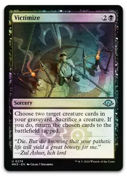 Victimize #278 (Foil) (NM) Modern Horizons 3 MH3 Magic MTG - Image 1