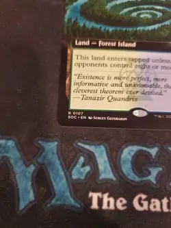 MTG Secrets of Strixhaven Turbulent Wilderness Extended Art Magic R0107 NM - Image 5