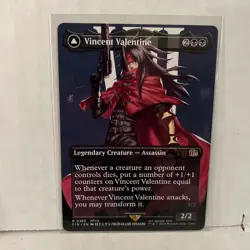 Vincent Valentine (Borderless) #383 (NM) Final Fantasy FIN Magic MTG - Image 1