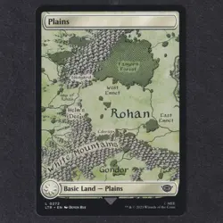 Plains & Swamp #272, 276 Full Art 2x Lands Lord of the Rings MTG Magic Gathering - Image 5