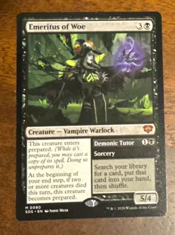 Emeritus of Woe Secrets of Strixhaven MTG Regular Near Mint free shipping! - Image 1