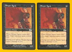MTG SLEEPER AGENT (x2) Urza's Saga (OldManMTG 011-247) - Image 1