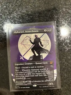 1x Alpharael, Stonechosen MTG Edge of Eternities Borderless Mythic Nonfoil NM - Image 1