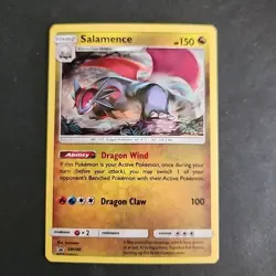 Salamence SM140 Sm Promo Holo Pokemon Card - Image 1