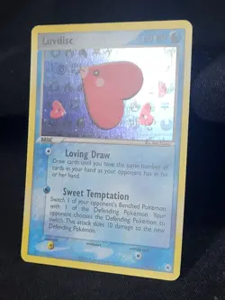 Pokemon TCG Luvdisc 40/101 Reverse Holo NM EX Hidden Legends - Image 2