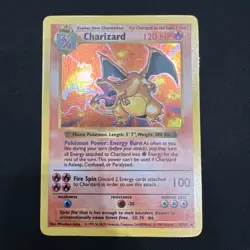 1999 Pokemon Shadowless Charizard #4 LP - Image 1