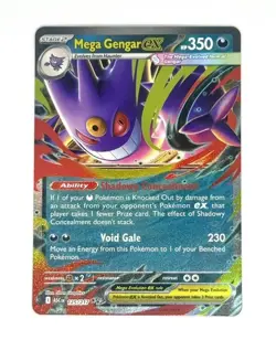Mega Gengar EX 125/217 Ascended Heroes Pokemon TCG Mint - Image 1