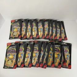 Pokemon Perfect Order Makuhita Blister Sleeved Booster Pack Bundle Box 20 Packs - Image 1