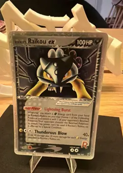 Nintendo Rocket's Raikou ex 108/107 Holo Secret Rare 100 HP - Image 1