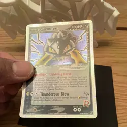 Nintendo Rocket's Raikou ex 108/107 Holo Secret Rare 100 HP - Image 2