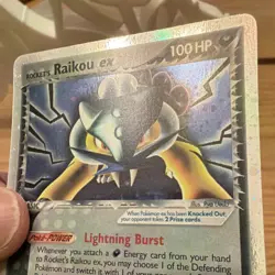 Nintendo Rocket's Raikou ex 108/107 Holo Secret Rare 100 HP - Image 3