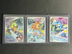 Pokemon 2026 First Partner Illustration Series 1 Promos Turtwig Chimchar Piplup - Image 1