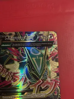 “M Rayquaza EX 105/108 FULL ART ULTRA RARE 🔥 MP Pokemon Roaring Skies” - Image 4