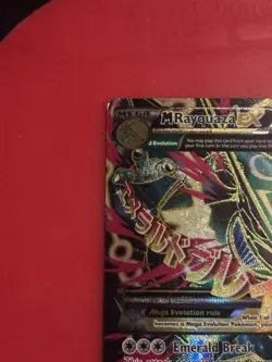 “M Rayquaza EX 105/108 FULL ART ULTRA RARE 🔥 MP Pokemon Roaring Skies” - Image 5