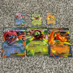 Pokemon Ascended Heroes Ex Promos Mega Meganium Emboar Feraligatr Regular Jumbo - Image 1