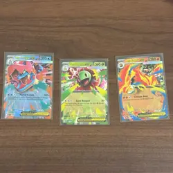 Pokemon Ascended Heroes Ex Promos Mega Meganium Emboar Feraligatr Regular Jumbo - Image 2