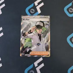 N's Plan 163/086 Sv: Black Bolt Holo Rare Pokemon TCG - Image 1
