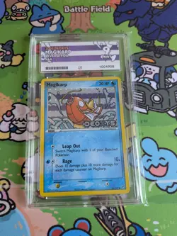 2005 POKEMON EX DEOXYS #64 MAGIKARP - REVERSE FOIL ACE 9 - Image 1