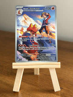 Pokemon Ethan's Magcargo 222/217 Me: Ascended Heroes Illustration Rare Holo - Image 1