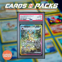 Carte Pokemon Leafeon EX 200/187 Japanese Holo Terastal Fest ex PSA 10 GEM MINT - Image 1
