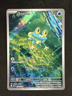 Pokemon TCG - Froakie CRI EN 088/086 Chaos Rising Illustration Rare IN HAND - Image 1