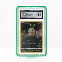 Pokemon Turtwig Holo #GG31 Galarian Gallery Crown Zenith - CGC 10 Gem Mint - Image 1