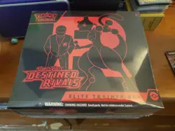 Pokemon Destined Rivals Elite Trainer Box ETB Sealed wobbuffet - Image 1