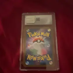 CGC 9 Roaring Moon ex 218/187 Terastal Fest ex SAR Holo Japanese 2024 - Image 2