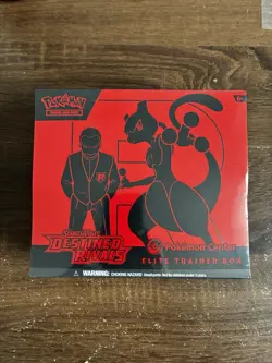 Pokemon TCG Destined Rivals Pokemon Center ETB No Tears - Image 1