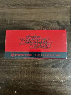 Pokemon TCG Destined Rivals Pokemon Center ETB No Tears - Image 5