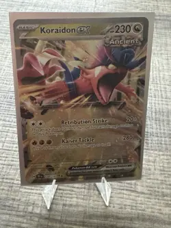 Pokemon TCG Koraidon ex - 120/162 Temporal Forces Double Rare NM - Image 2