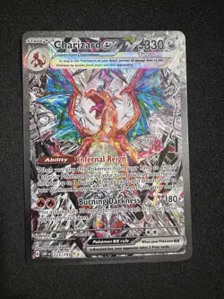 Charizard ex 223/197 Pokemon Obsidian Flames Special Illustration Rare LP - - Image 1