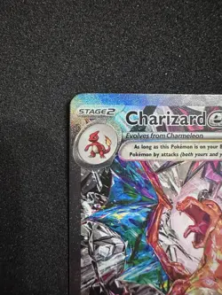 Charizard ex 223/197 Pokemon Obsidian Flames Special Illustration Rare LP - - Image 2