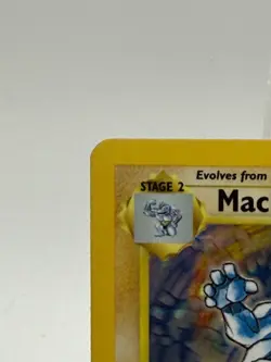 Pokemon Machamp 8/102 1st Edition Foil Rare MP - Image 4