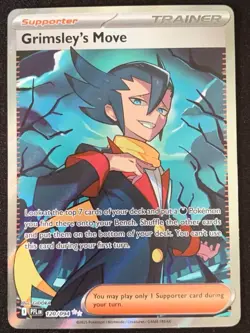 Grimsley's Move 120/094 Ultra Rare Phantasmal Flames Pokemon Near Mint - Image 1