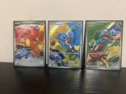 2026 Pokemon 30th First Partner Promos Set Charmander, Squirtle, Bulbasaur NM - Image 1