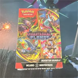 Pokemon Mega Evolution Phantasmal Flames Booster Bundle Box Factory Sealed - Image 1