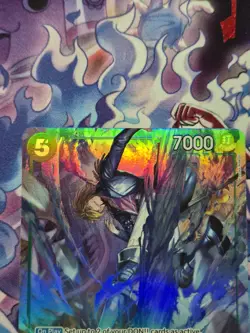 One Piece Carrying on His Will Sanji Alt Art OP13-027 NM English - Image 2