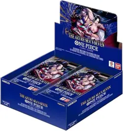 One Piece TCG OP14 The Azure Sea's Seven Booster Box Unsealed (24 Packs) EN - Image 1