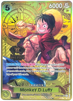 One Piece Monkey D. Luffy 2nd Anniversary Promo ST13-015 English Character - Image 1
