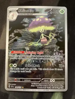 Shiinotic 194/191 Surging Sparks Illustration Rare Full Art Pokemon Grass Type - Image 1