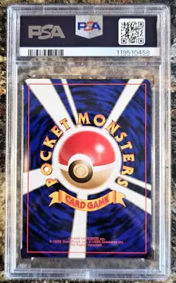 1996 Pokemon Japanese Basic Base Set ELECTABUZZ 125 PSA 10 GEM MINT - Image 2